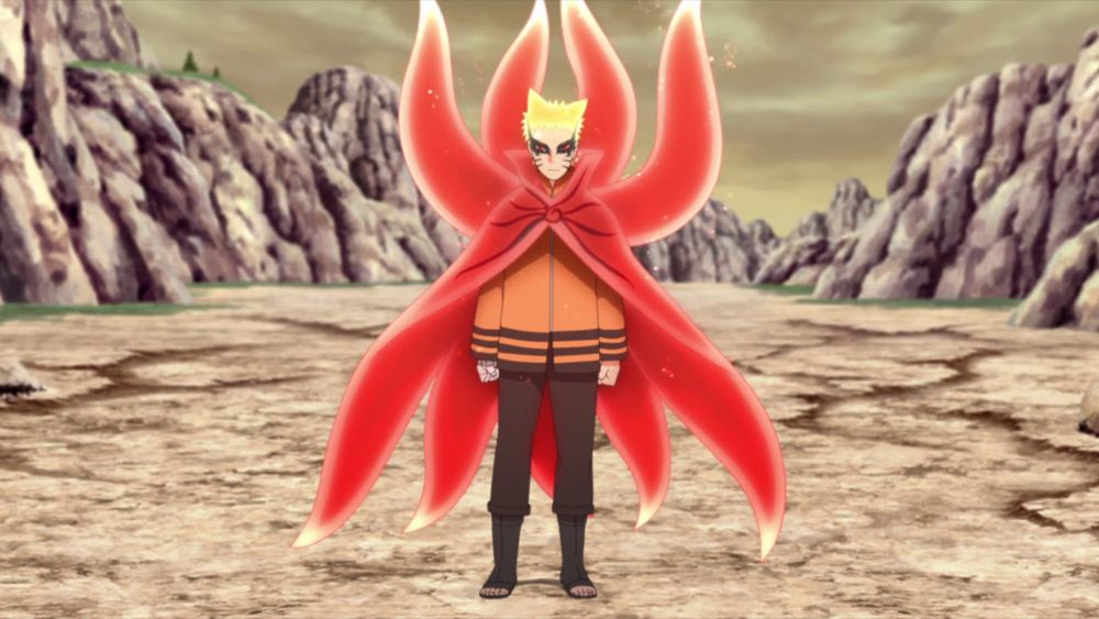 Can Baryon Mode Naruto Fly?