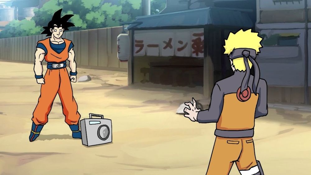 Naruto Vs Goku Naruto