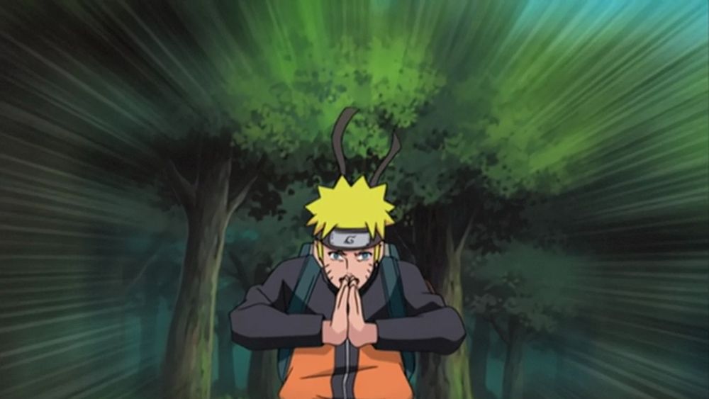 Naruto's Growth and Training