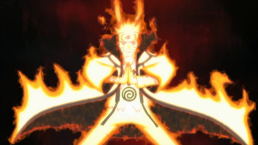 Naruto Hokage Chakra Mode Naruto